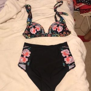 floral bikini